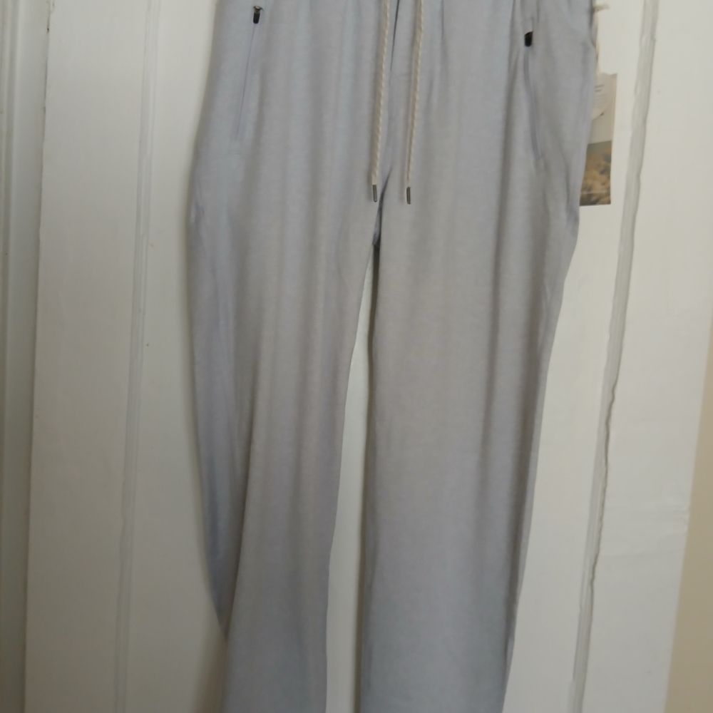 Vuori Men's Light Gray Jogger Sweatpants with Drawstring